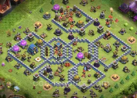 Top TH12 Base Link: Best Anti 3-Star GoWiWi/GoWiPe #20750