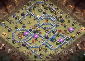 Best Anti 3 Stars TH12 War Base | Clash of Clans Link #20767