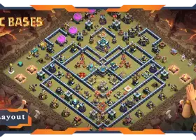 Top TH13 War Base Layout - Anti Air & Defense Strategies #20811