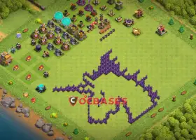 Clash of Clans: Town Hall 7 Fun Progress Base Guide #20869