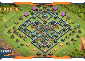 Top TH13 Anti 3 Star Base Layouts with Links - Clash of Clans #20951