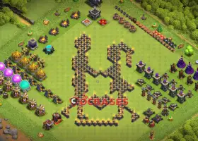 Clash of Clans: Fun Town Hall 9 Progress Base & Copy Link #21055