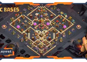 Top TH16 War Base Layouts: Anti 3 Stars & CWL Links #21121