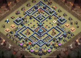 Best Anti 3 Stars War Base TH13 - Copy Link Included #21184