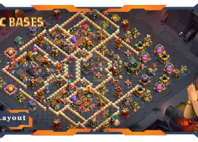 Top TH17 Defense Base & CWL Layouts - Clash of Clans #21231