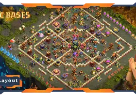 Top 3 Star Anti TH17 Base Designs - Clash of Clans #21412