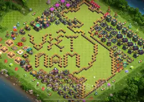 Top Funny TH14 Troll Bases for Clash of Clans - Links Inside #21496