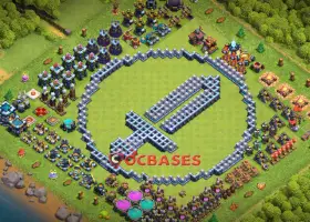 Town Hall 13 Progress Base | Clash of Clans Fun Copy Link #21497