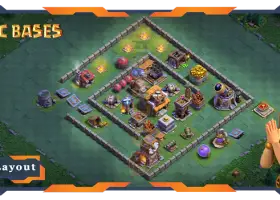 Best Builder Hall Level 5 Base Design & Link - COC BH05 #21528