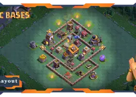 Best Builder Hall Level 6 Base with Link - Clash of Clans #21632