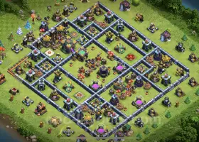 Farming Base TH14 - Hybrid Anti Everything Layout Guide #21661