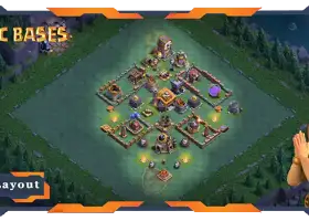 Best Builder Hall 7 Base Layouts with Link - Clash of Clans #21712