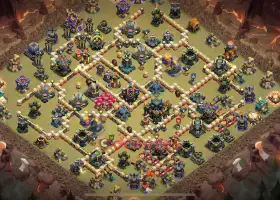 Town Hall 17 War Base with Copy Link #55549