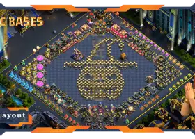 Top TH17 Troll Base with Funny Layout #55565