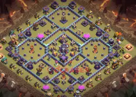 Top Town Hall 15 War Base with Copy Link #55580